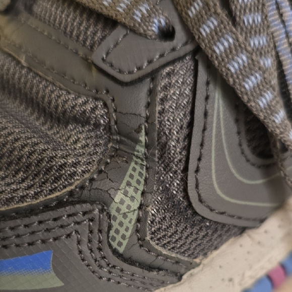 Skechers Black and Blue Women's Sneakers - Picture 8 of 16